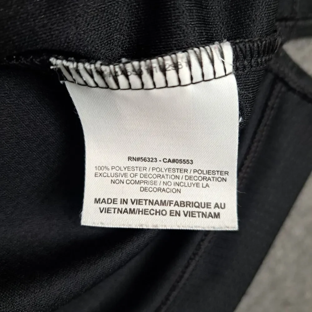 Nike Golf Dri Fit XL Black Ripstop Swoosh Men's Polo‎ Shirt Athletic